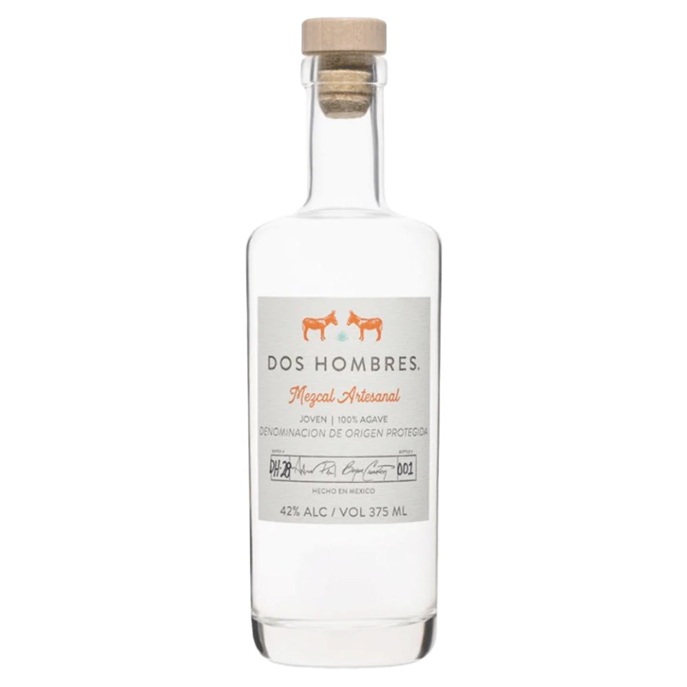 Dos Hombres Espadin Mezcal 375mL By Aaron Paul & Bryan Cranston