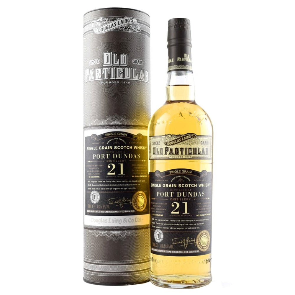 Douglas Laing Old Particular Single Grain Port Dundas 21 Year Old