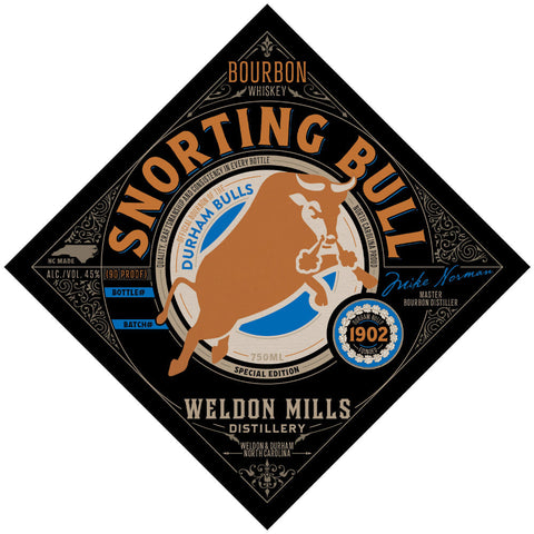 Durham Bulls Snorting Bull Bourbon