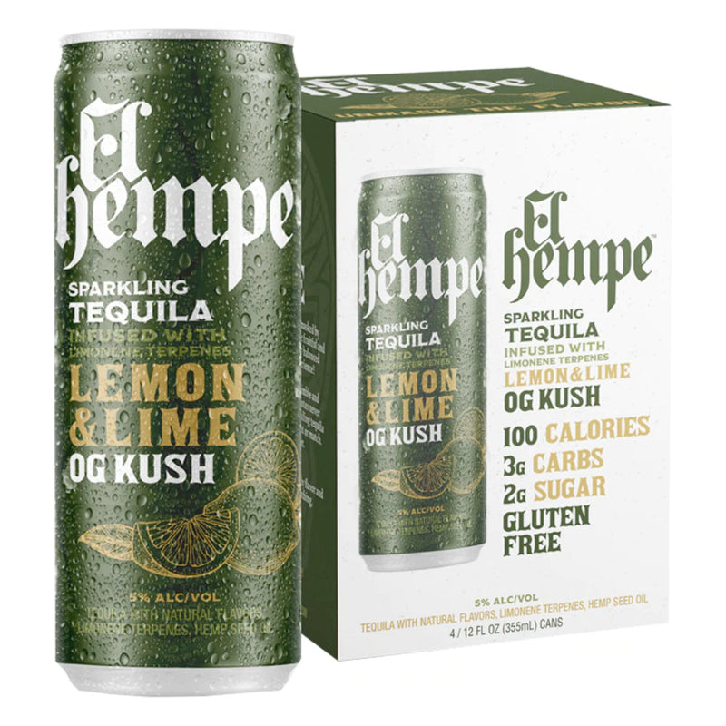 El Hempe Lemon & Lime 4pk