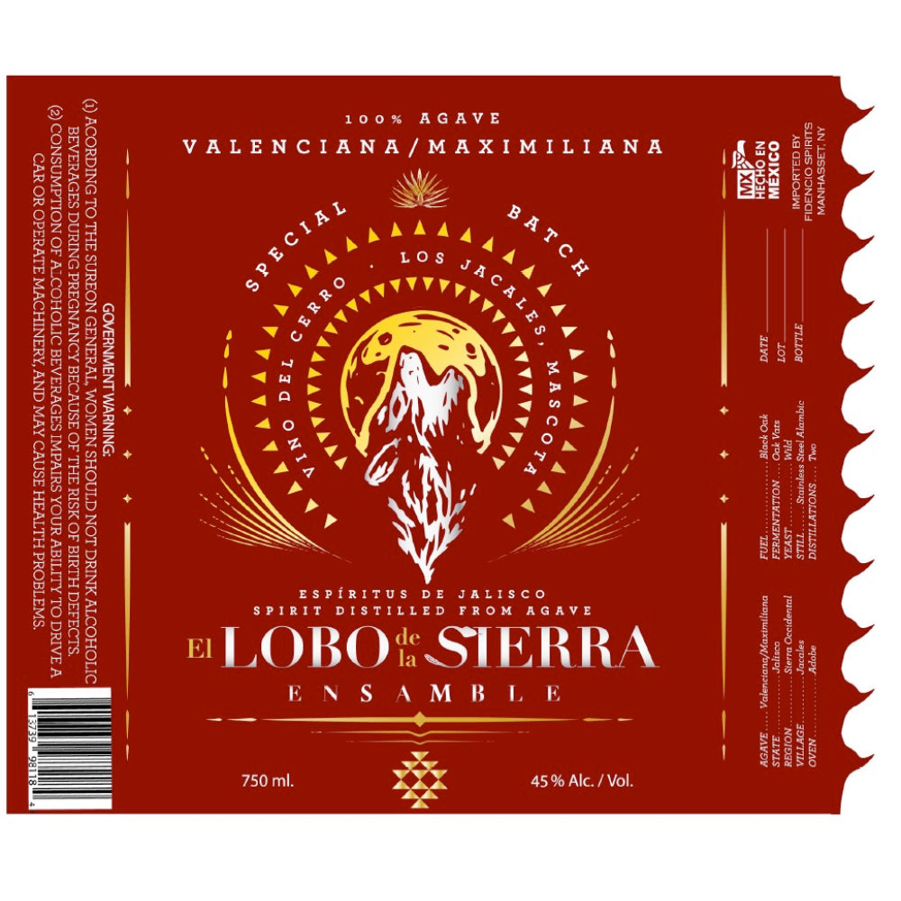 El Lobo de la Sierra Special Batch Ensamble