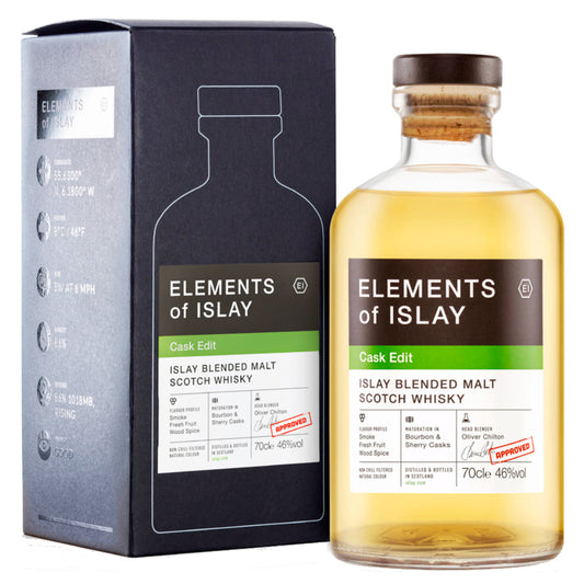 Elements of Islay Cask Edit Blended Malt Scotch