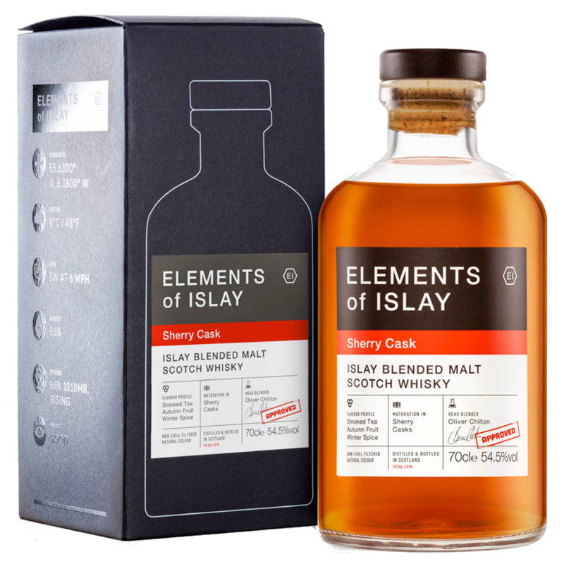 Elements of Islay Sherry Cask Blended Malt Scotch
