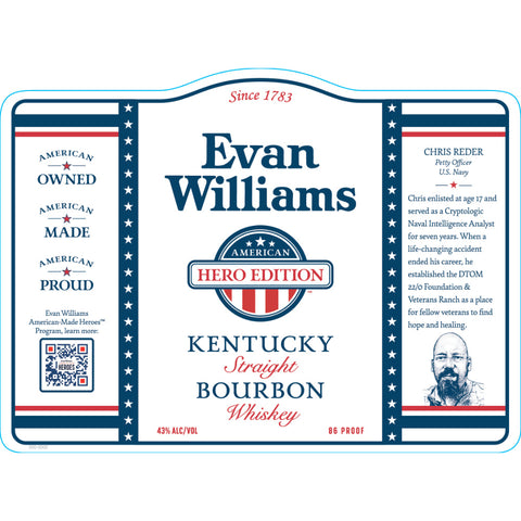 Evan Williams American Hero Edition Chris Reder