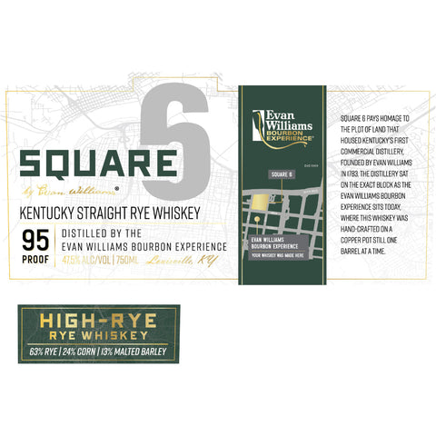 Evan Williams Square 6 Kentucky Straight Rye