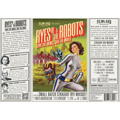 Filmland Spirits Ryes of The Robots Straight Rye
