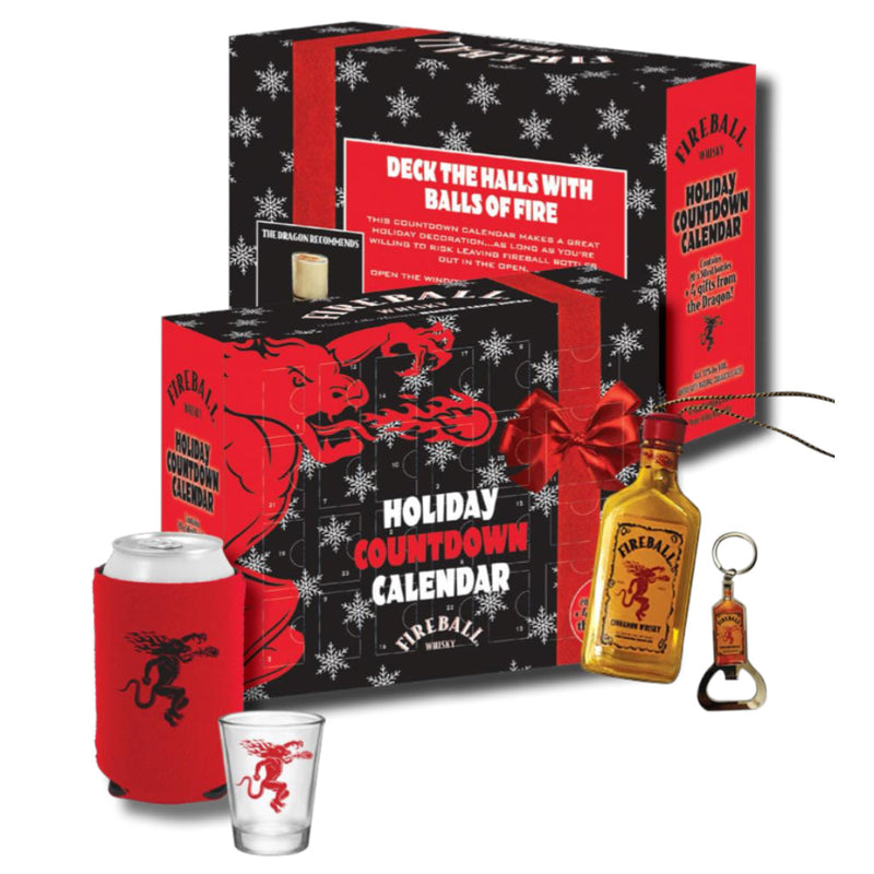 Buy Fireball Countdown Calendar Set® Online American Whiskey