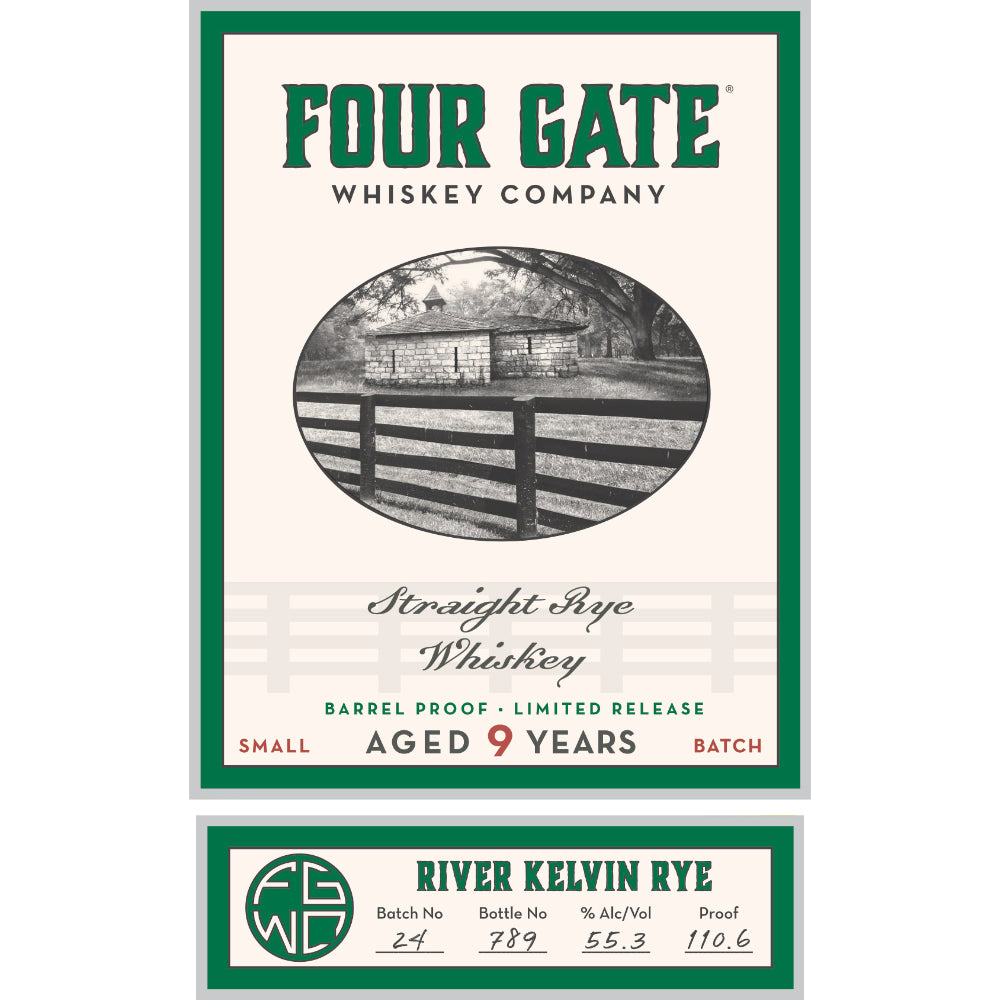 Four Gate River Kelvin Rye Whiskey