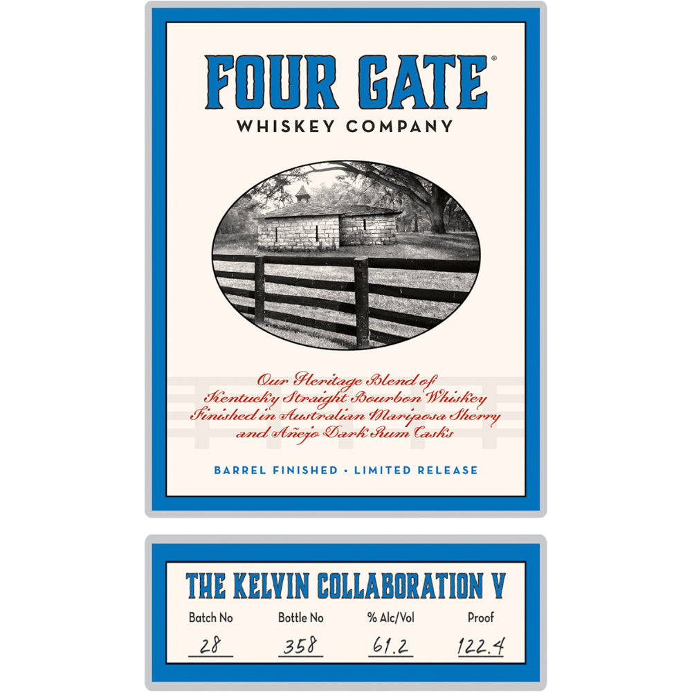 Four Gate The Kelvin Collaboration V Kentucky Straight Bourbon