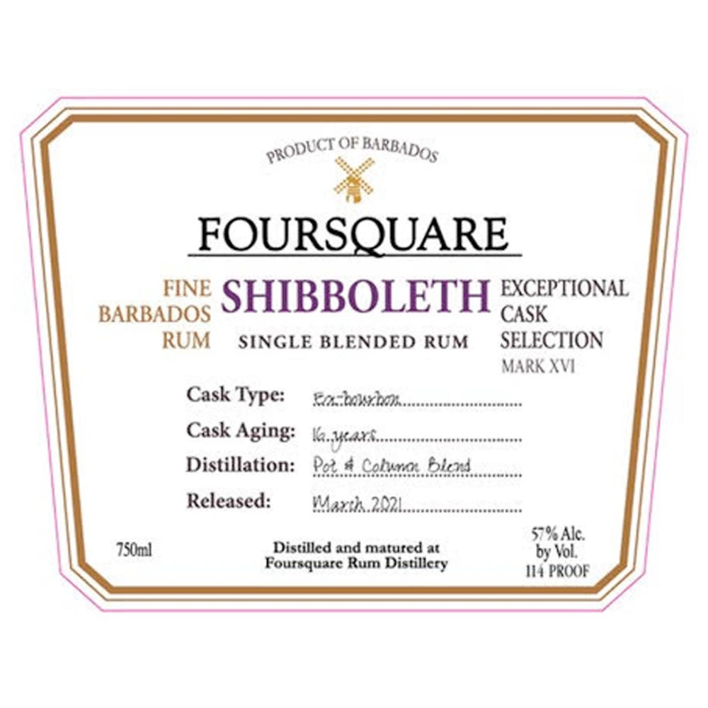 Foursquare Shibboleth 16 Year Old