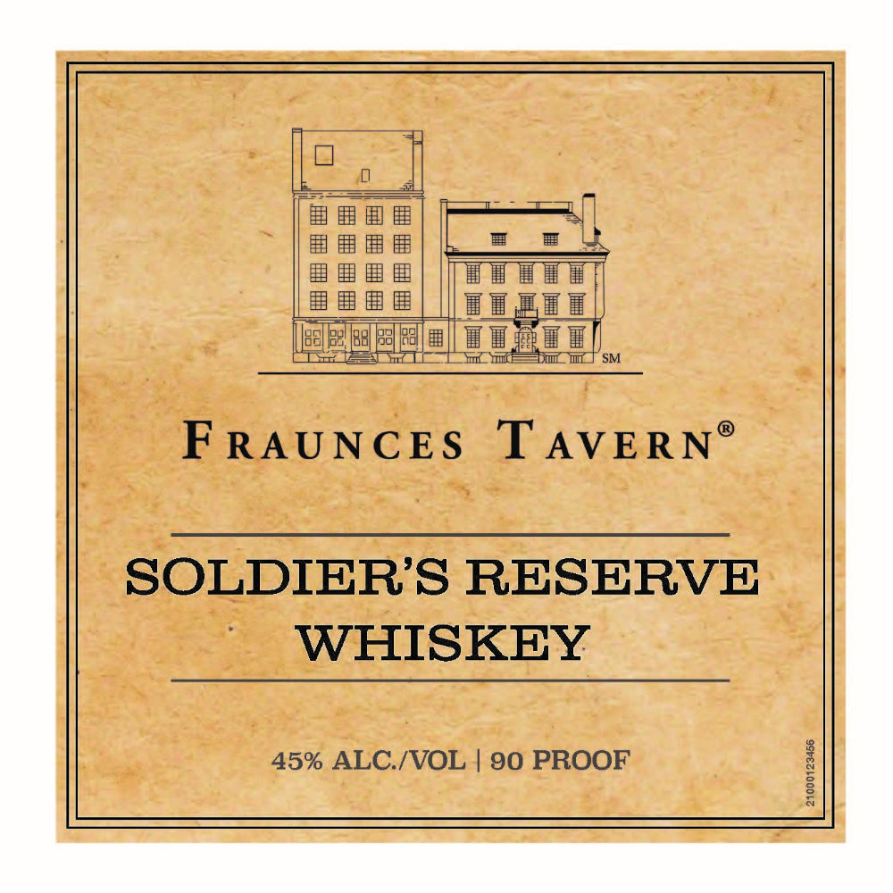 Fraunces Tavern Soldier’s Reserve Whiskey