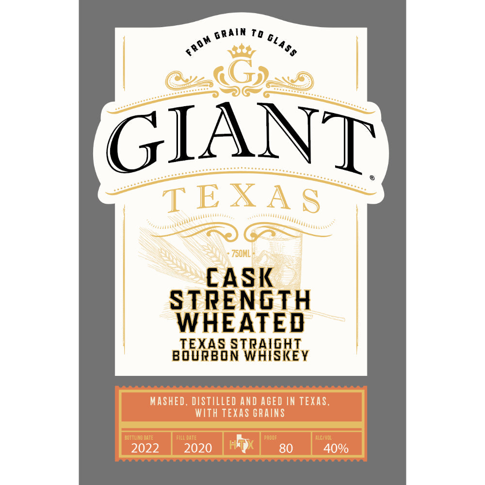 Giant Texas Cask Strength Wheated Straight Bourbon