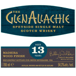 GlenAllachie 13 Year Old Madeira Wood Finish ImpEx Exclusive