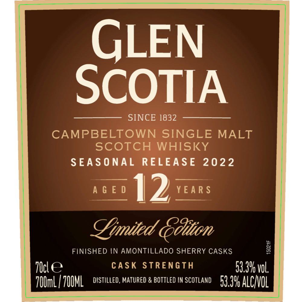 Glen Scotia 12 Year Old Seasonal Release 2022