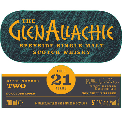 Glenallachie 21 Year Old Batch Number Two