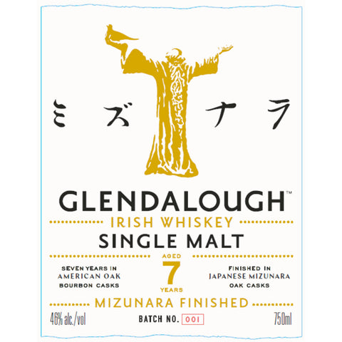 Glendalough 7 Year Old Mizunara Cask Finished