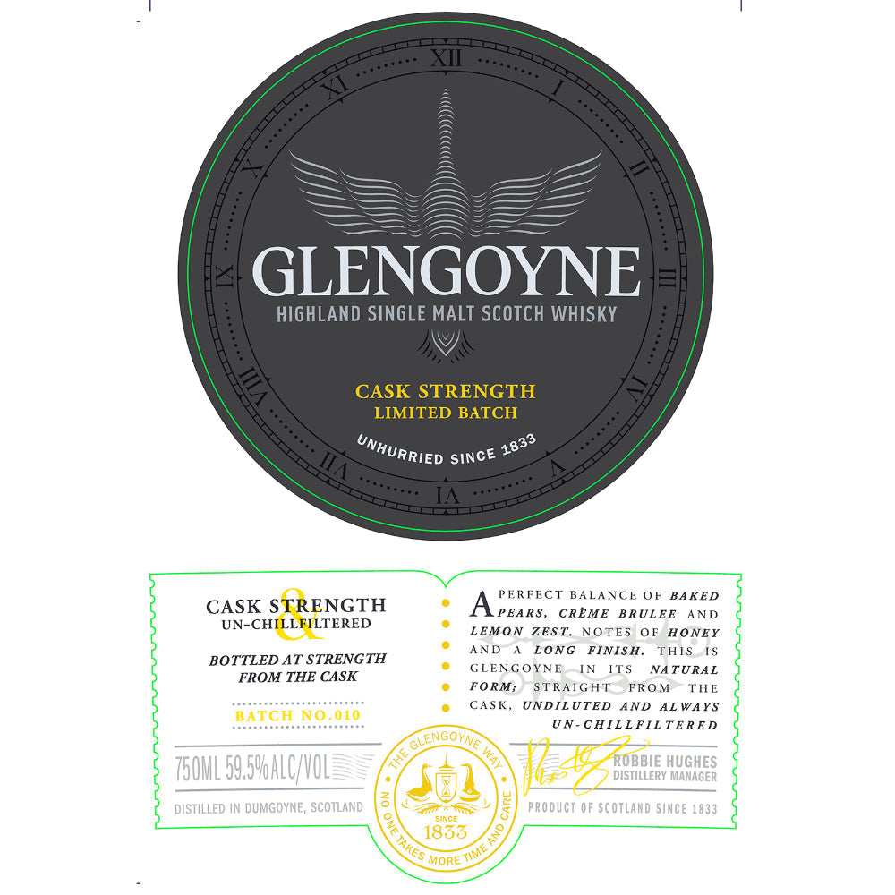 Glengoyne Cask Strength Batch No. 010