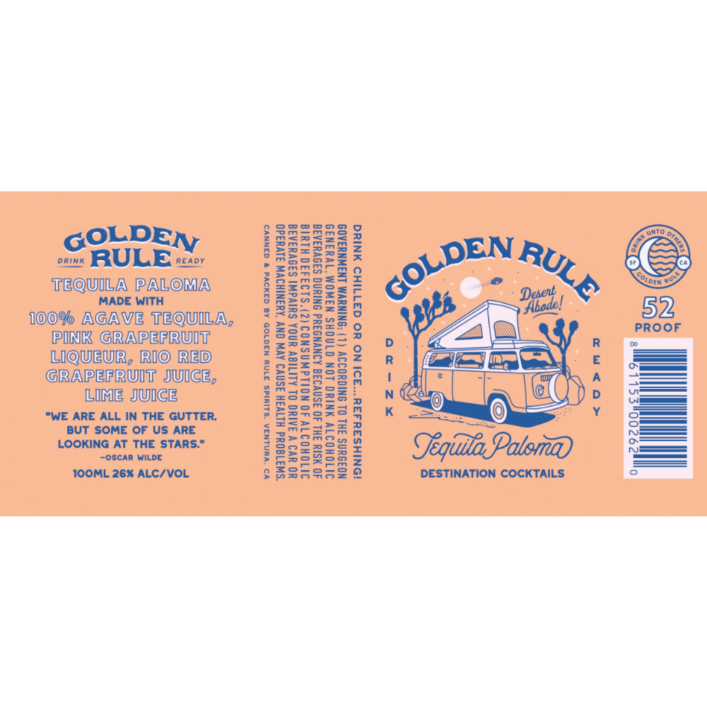 Golden Rule Tequila Paloma 4pk