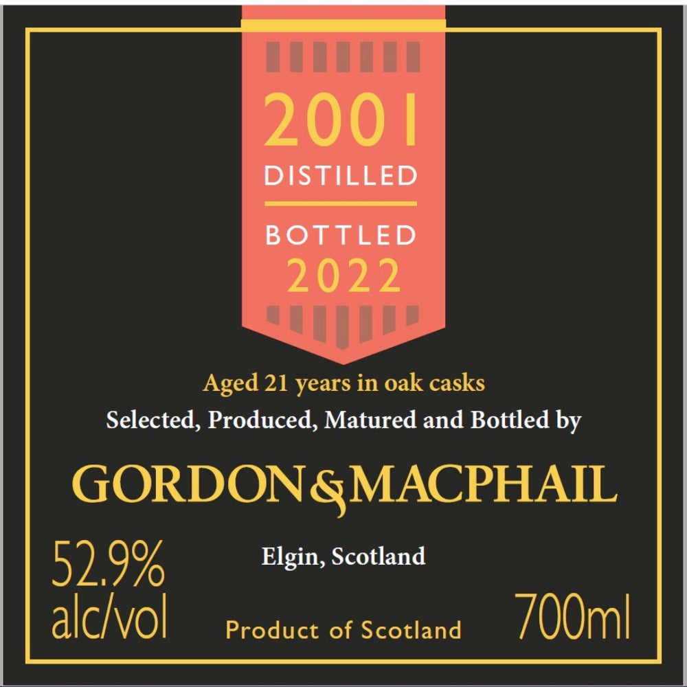 Gordon & MacPhail 2001 Speymalt from Macallan 21 Year Old