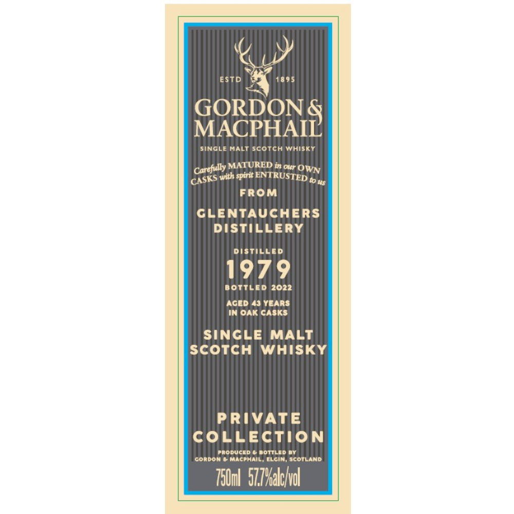 Gordon & Macphail 1979 Glentauchers 43 Year Old