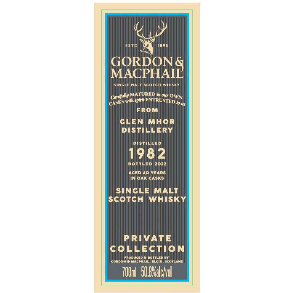 Gordon & Macphail 1982 Glen Mhor 40 Year Old