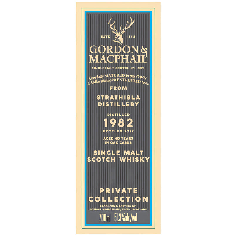 Gordon & Macphail 1982 Strathisla 40 Year Old Private Collection
