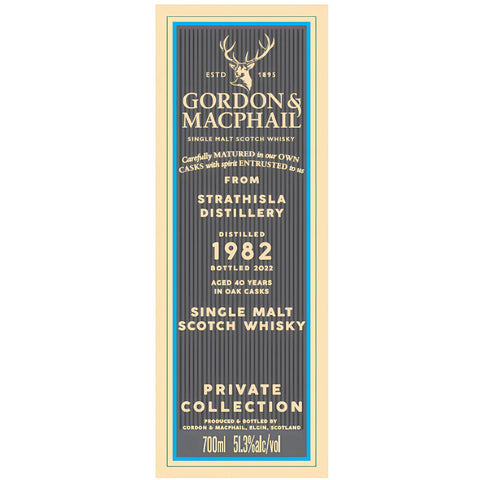 Gordon & Macphail 1982 Strathisla 40 Year Old Private Collection