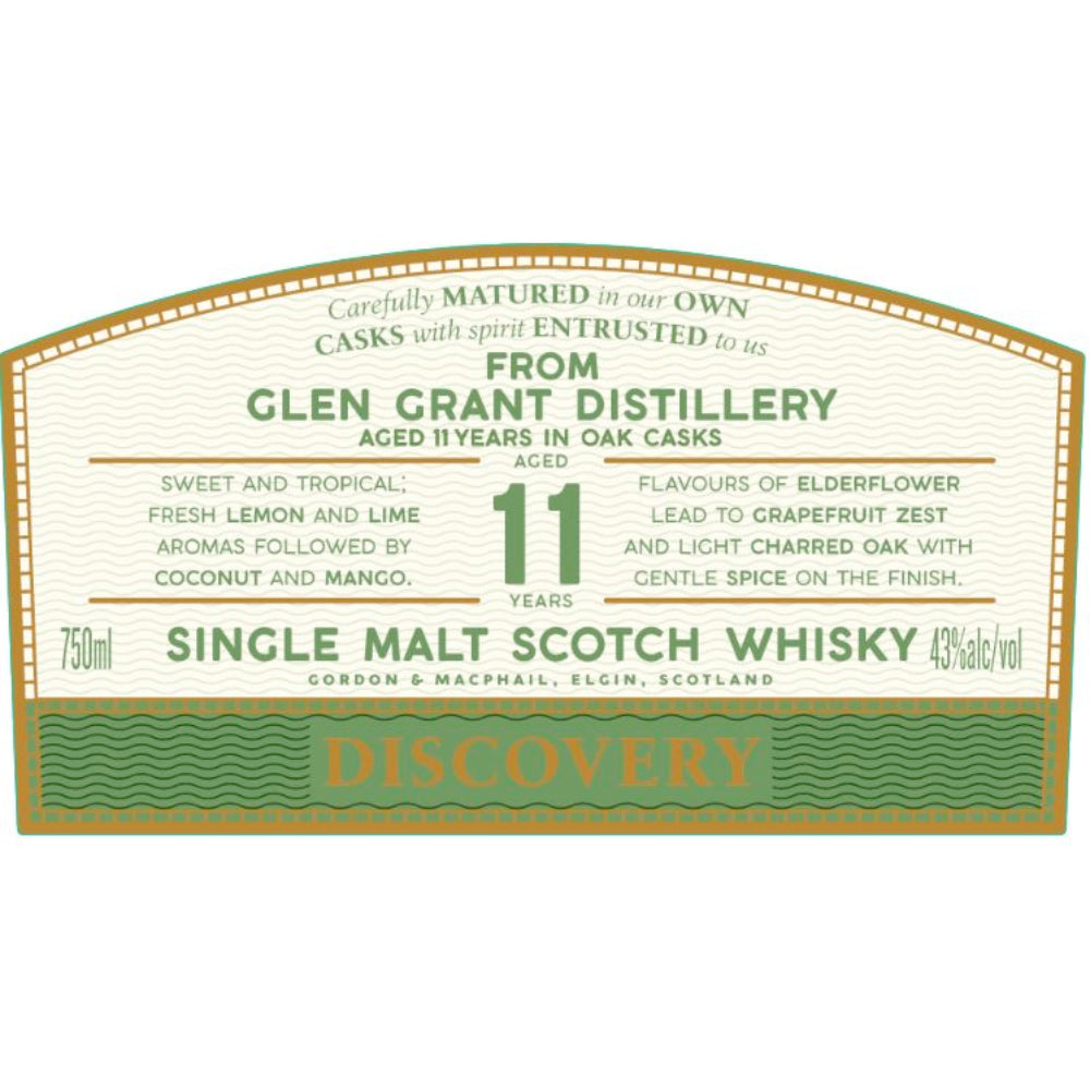 Gordon & Macphail Glen Grant 11 Year Old Discovery