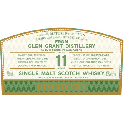 Gordon & Macphail Glen Grant 11 Year Old Discovery