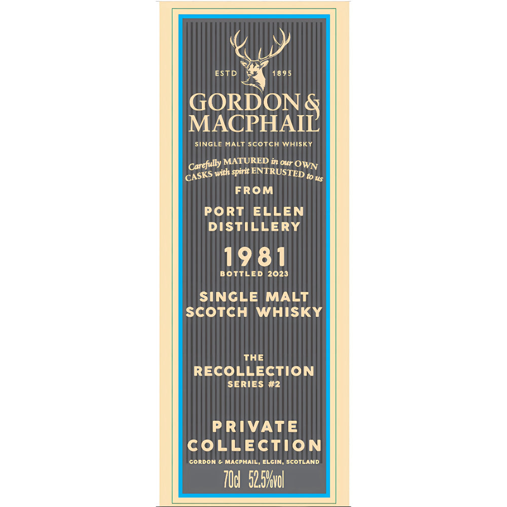 Gordon & Macphail the Recollection Series #2 42 Year Port Ellen Distillery