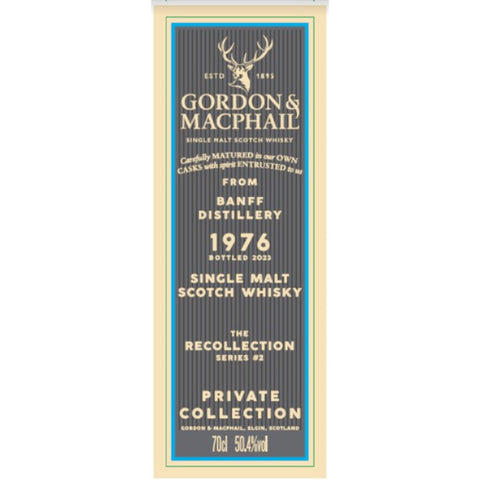 Gordon & Macphail The Recollection Series #2 46 Year Banff Distillery