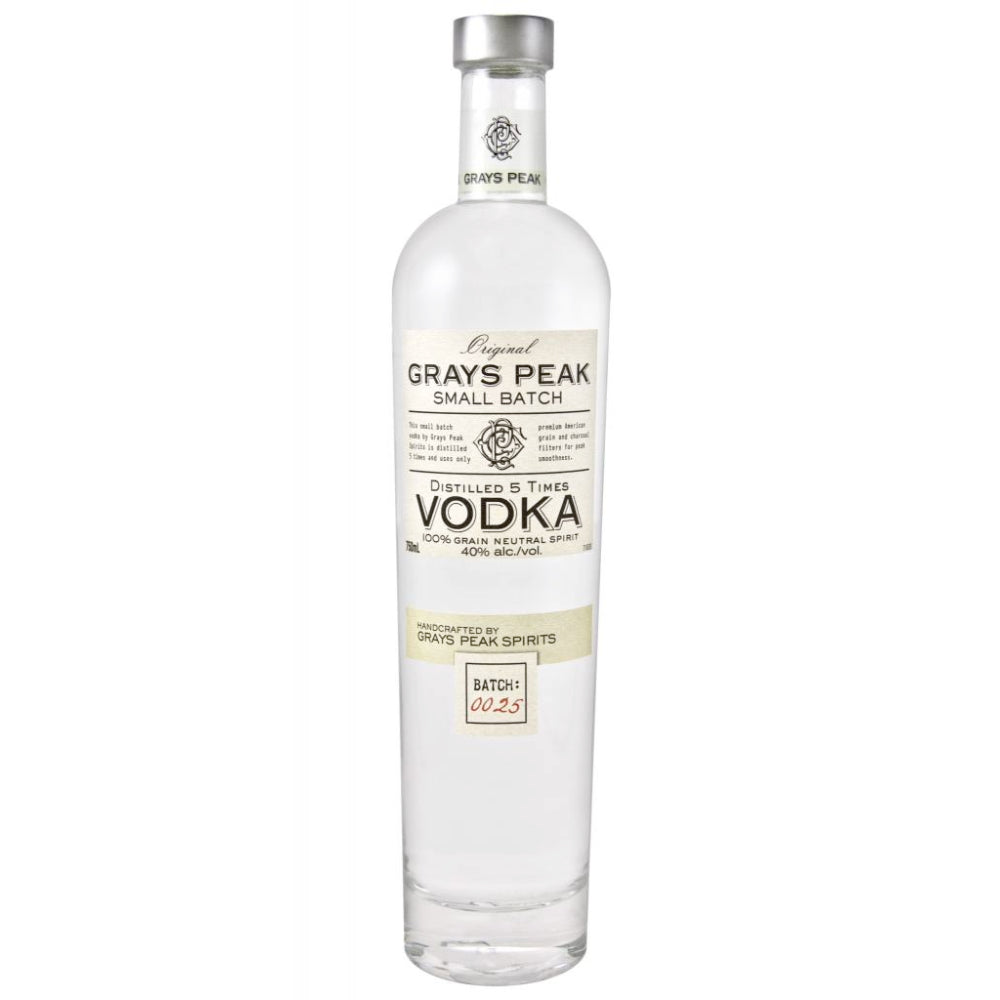 Grays Peak Vodka