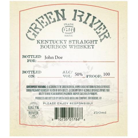 Green River Kentucky Straight Bourbon 100 Proof