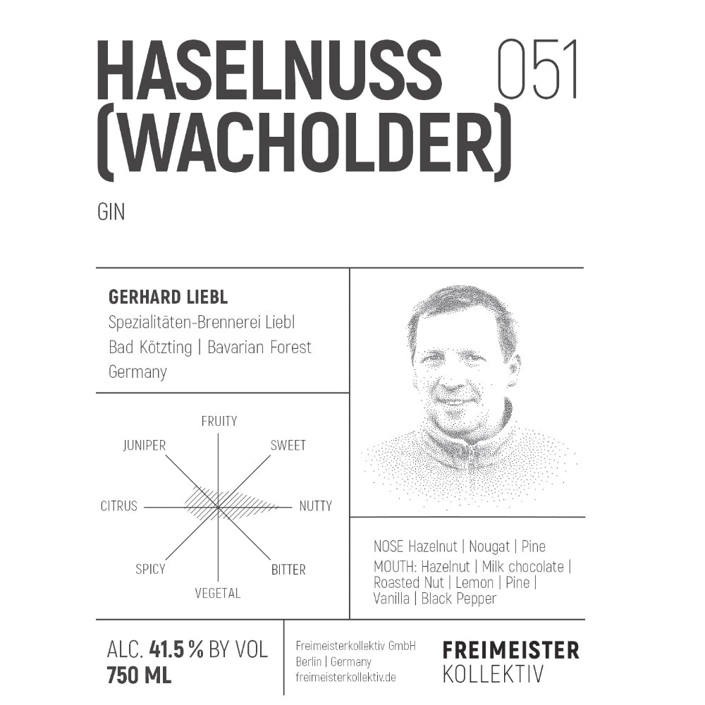 Haselnuss (Wacholder) 051 Gin