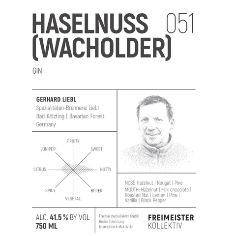 Haselnuss (Wacholder) 051 Gin