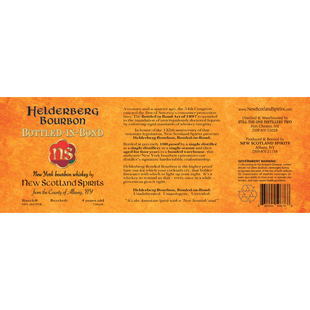 Helderberg Bourbon Bottled In Bond