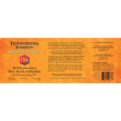 Helderberg Bourbon Bottled In Bond