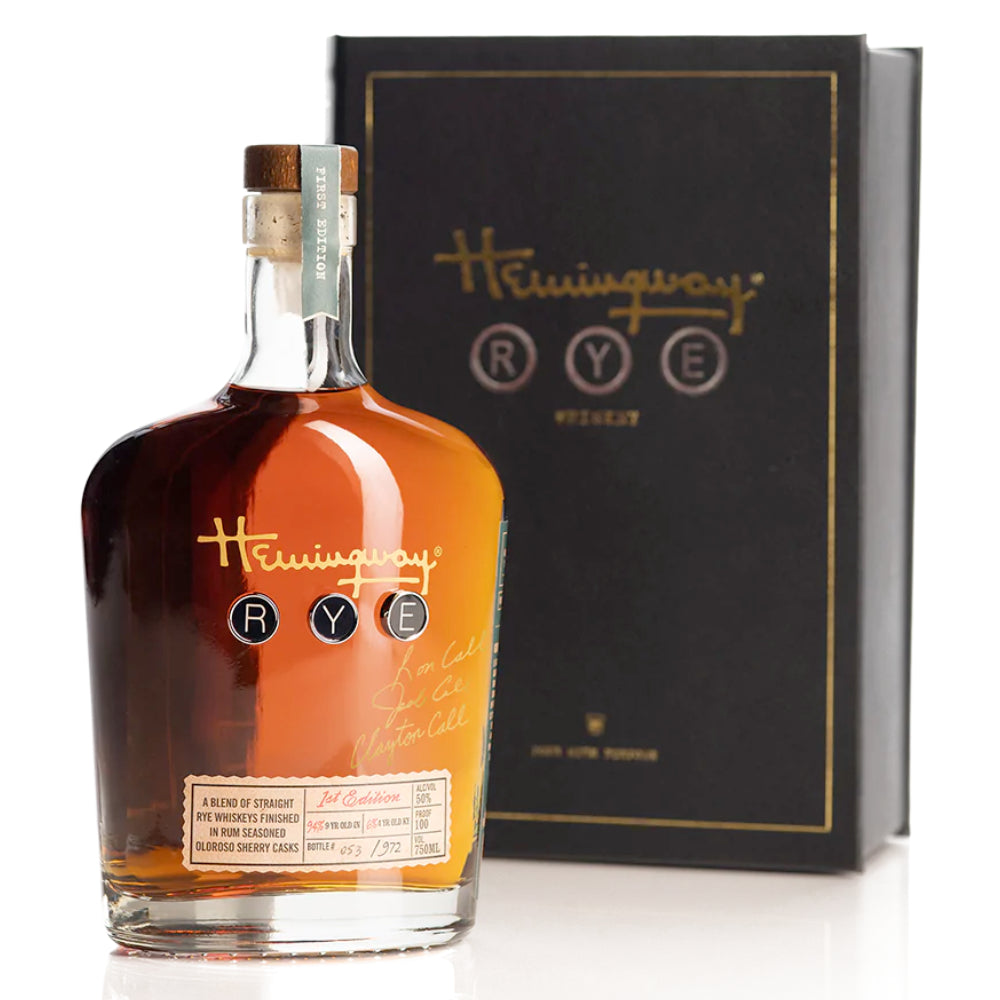 Hemingway Rye Whiskey 1st Edition