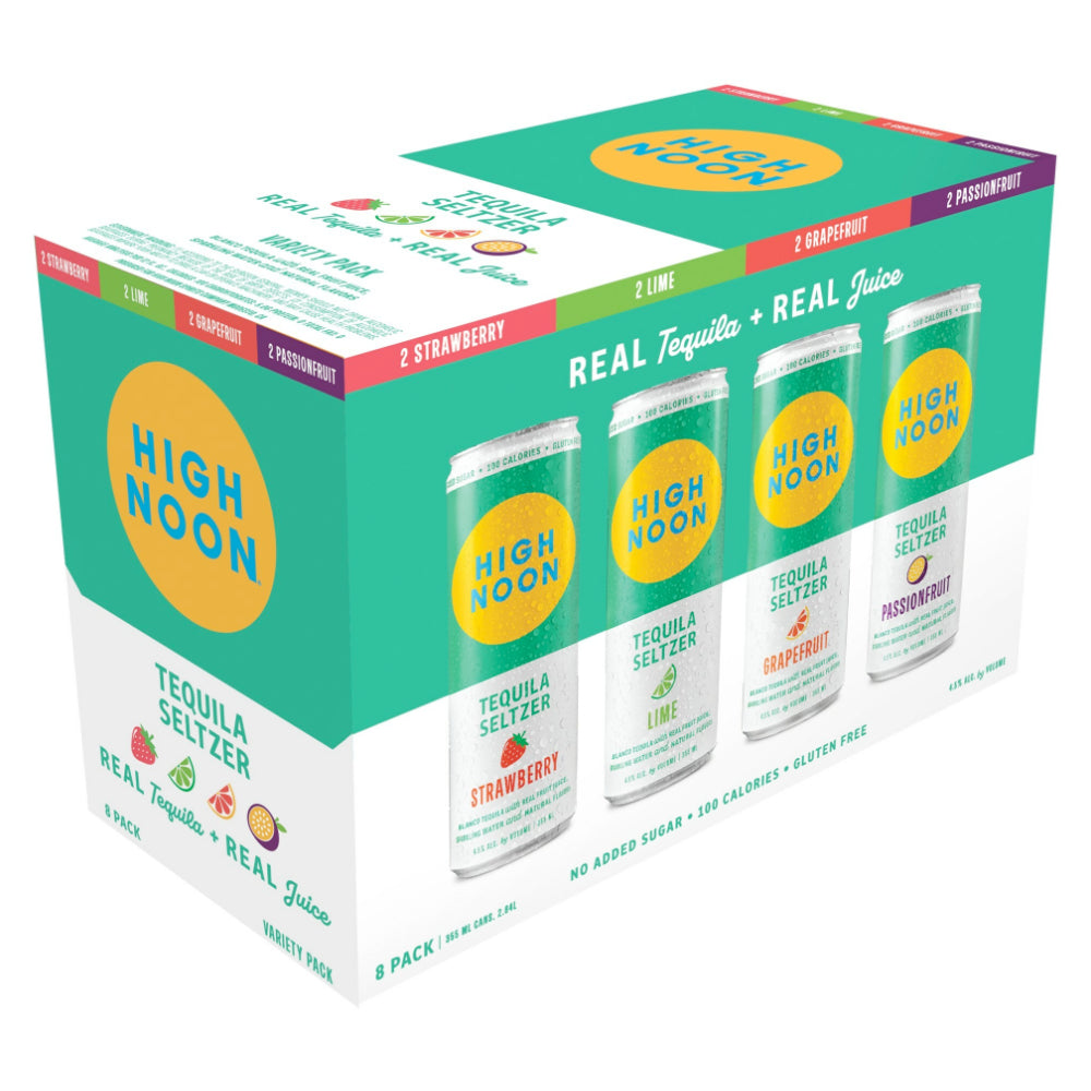 High Noon Tequila Seltzer Variety 8 Pack