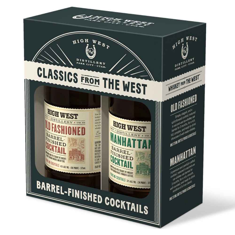 High West Barrel Finished Cocktail Combo Pack