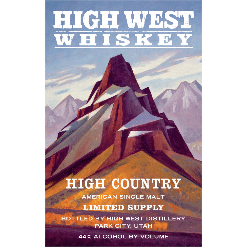 High West High Country American Single Malt Whiskey