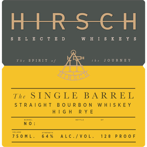 Hirsch The Single Barrel Bourbon High Rye