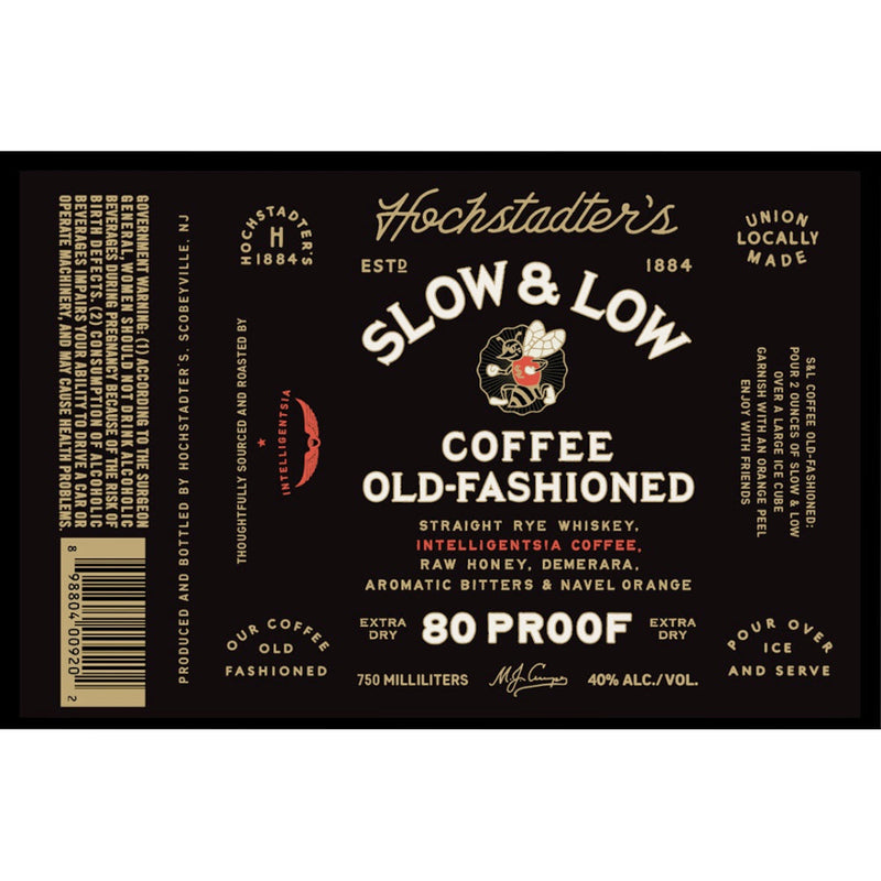 Slow & Low : Coffee Old-Fashioned