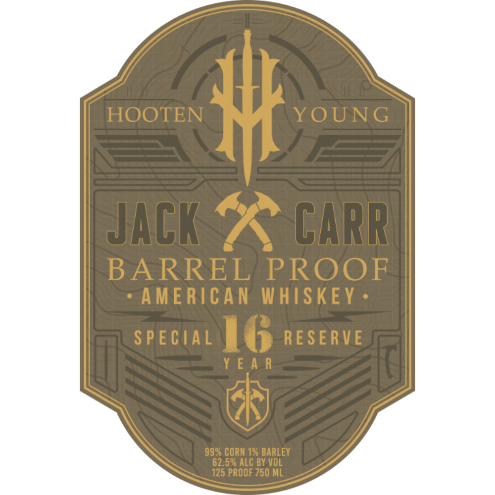 Hooten Young Jack Carr 16 Year Old Special Reserve Barrel Proof American Whiskey