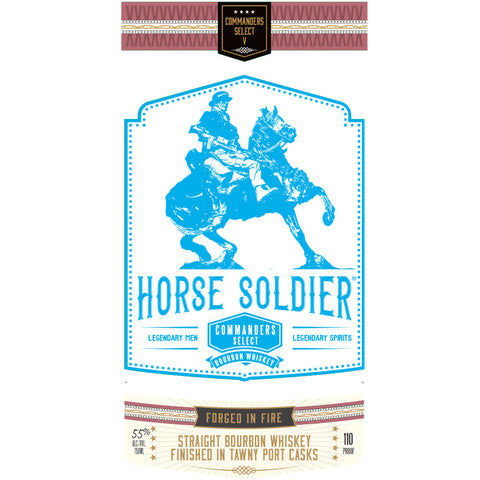 Horse Soldier Commander’s Select Straight Bourbon Finished in Tawny Port Casks