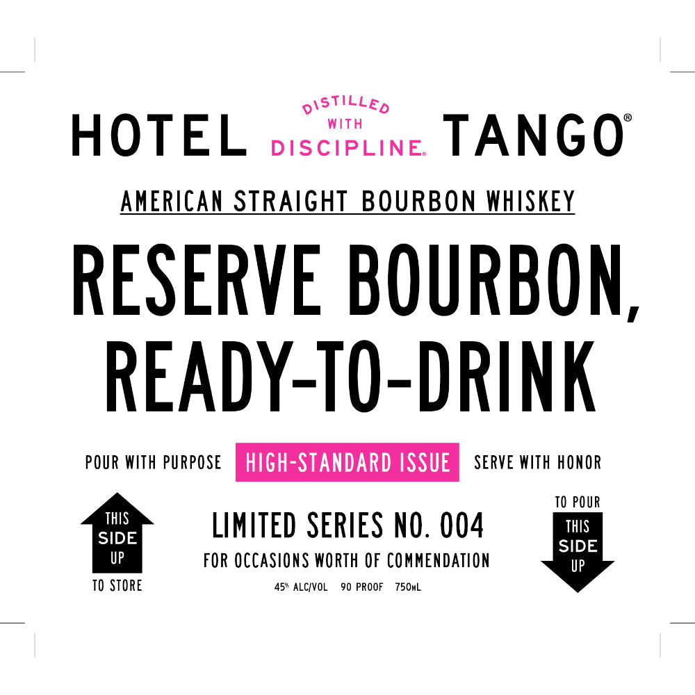 Hotel Tango Reserve Bourbon Limited Series No. 004