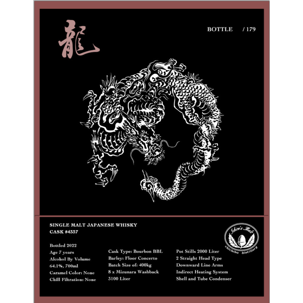 Ichiro's Malt Chichibu Ema, Year Of The Dragon Single Malt Whisky