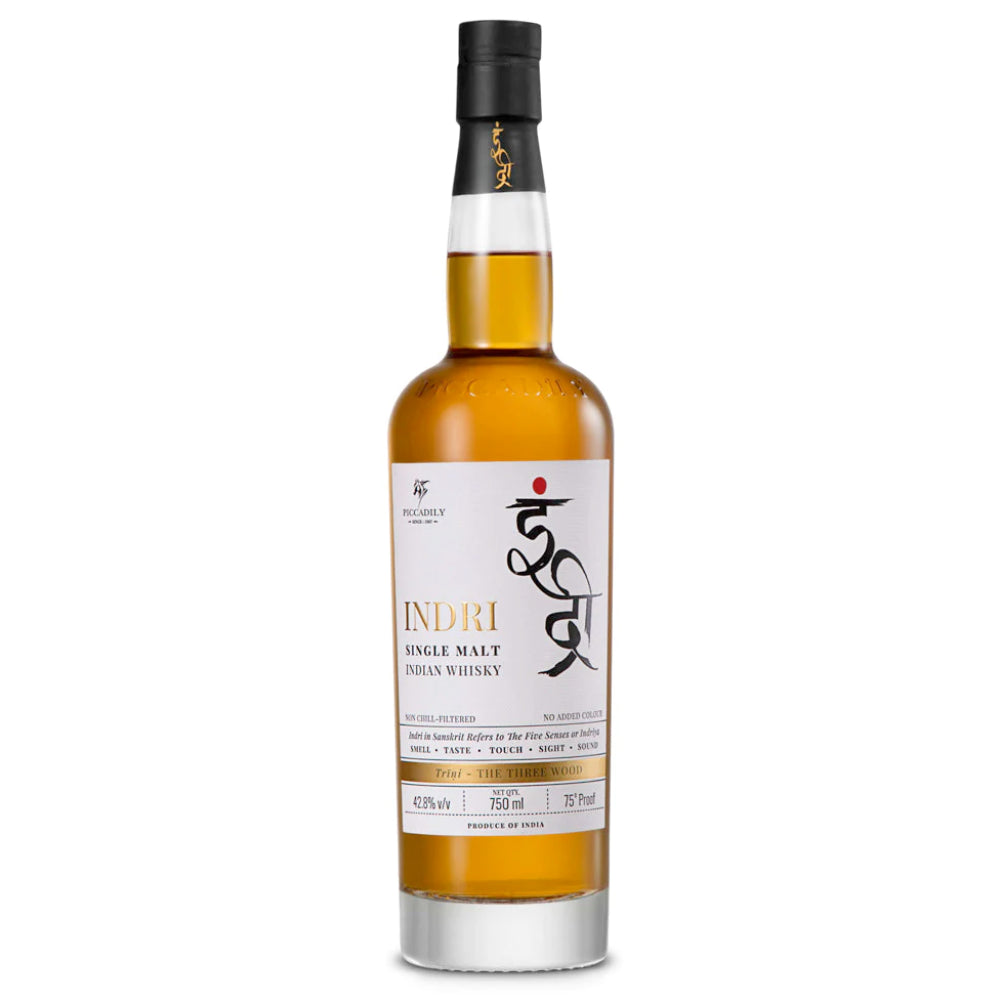 Indri Single Malt Indian Whisky Trīni