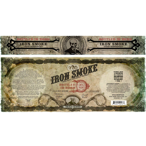 Iron Smoke Bottled in Bond Straight Bourbon