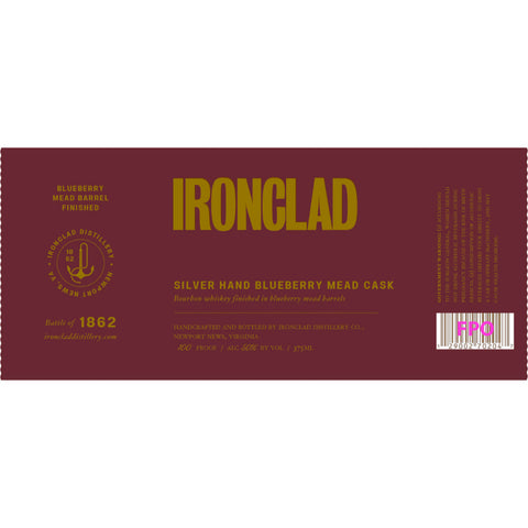 Ironclad Silver Hand Blueberry Mead Cask Bourbon